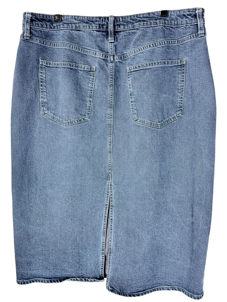 UNIVERSAL THREAD DENIM MIDI SKIRT