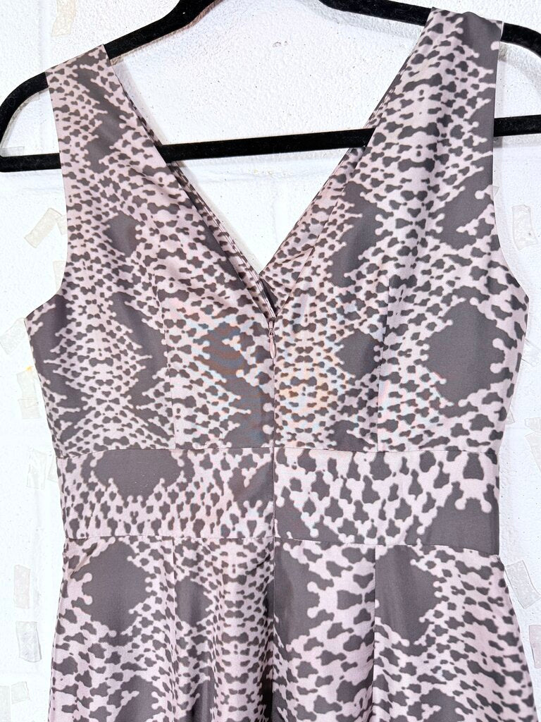 BANANA REPUBLIC SILK PRINT DRESS