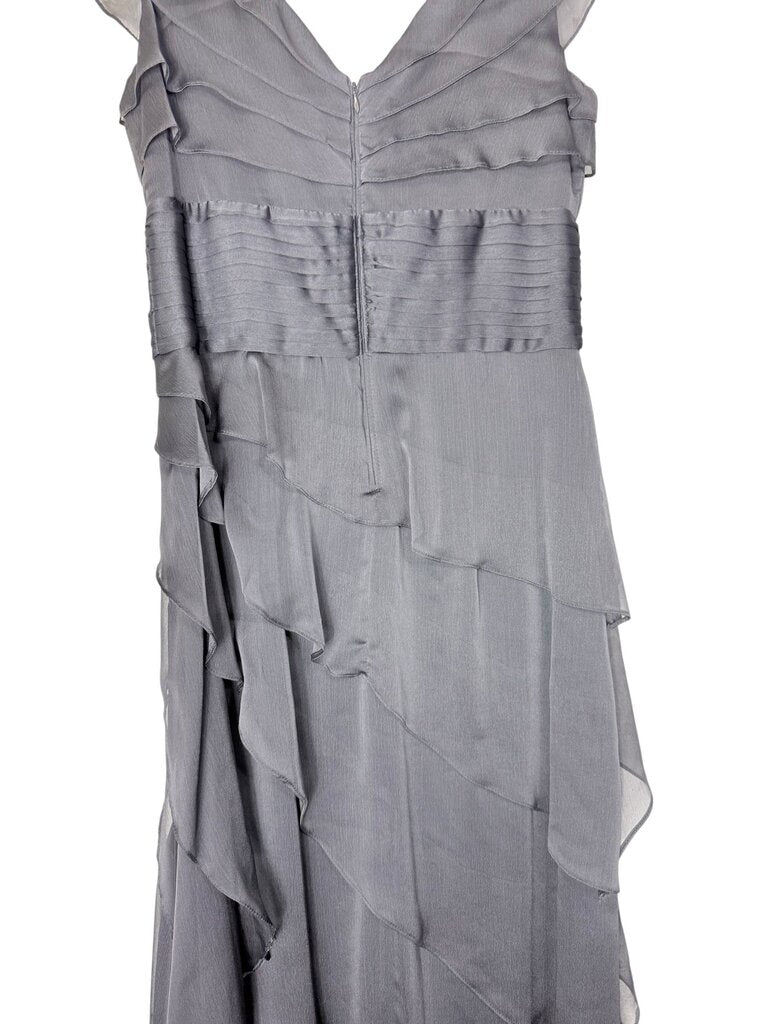 ADRIANNA PAPELL TIERED EVENING GOWN