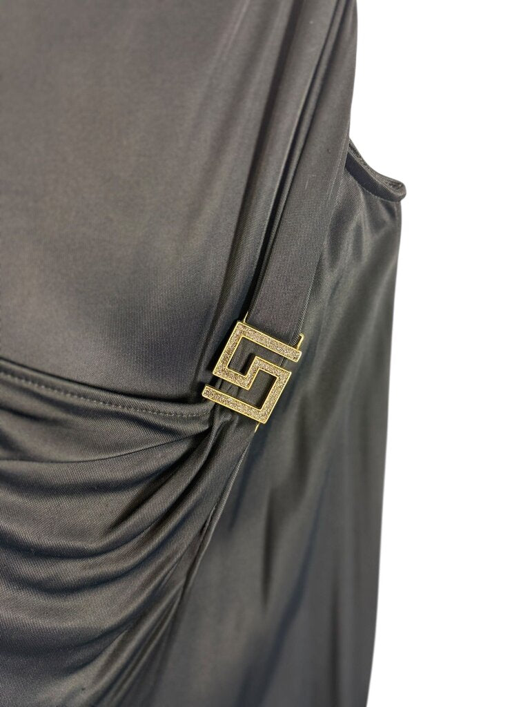 VERSACE JEANS COUTURE ONE SHOULDER GOWN