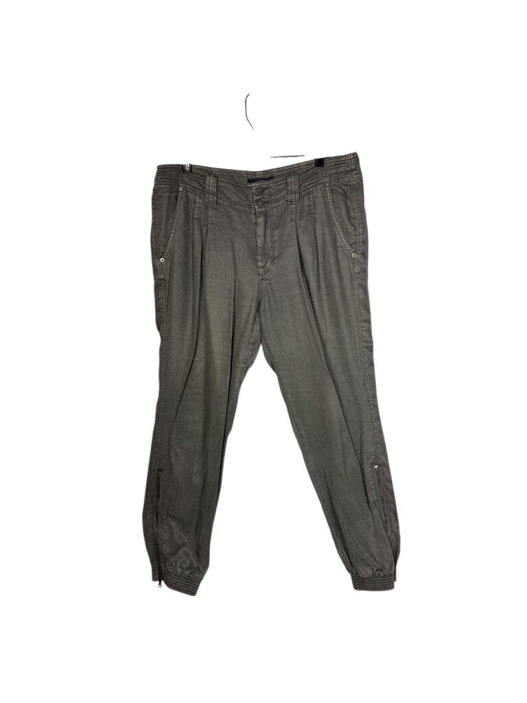 7 FOR ALL MANKIND PLEATED ZIP JOGGER