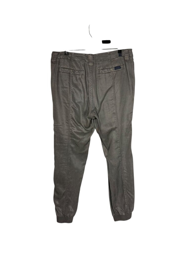7 FOR ALL MANKIND PLEATED ZIP JOGGER