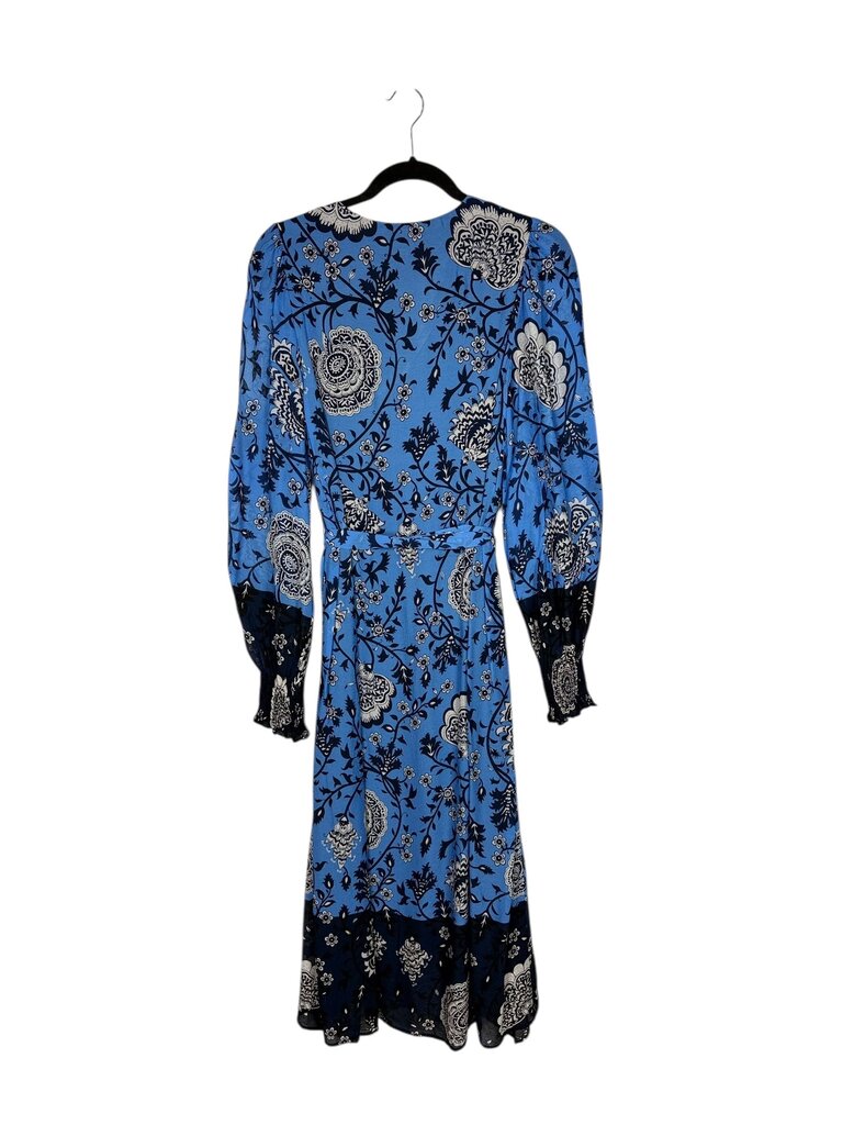 BODEN BELTED FLORAL MAXI DRESS