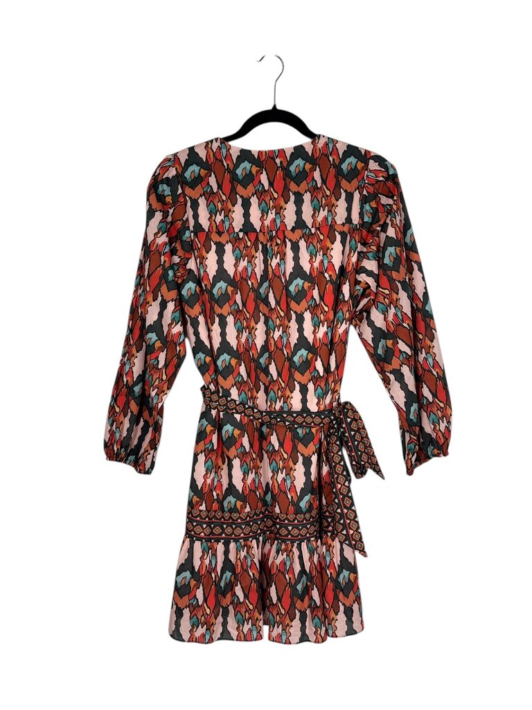 WILLA STORY MULTI PRINT DRESS