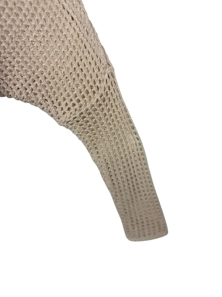 REISS CROCHET ASYMMETRICAL TOP