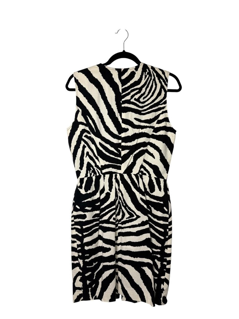 EMANUEL UNGARO ZEBRA PRINT DRESS