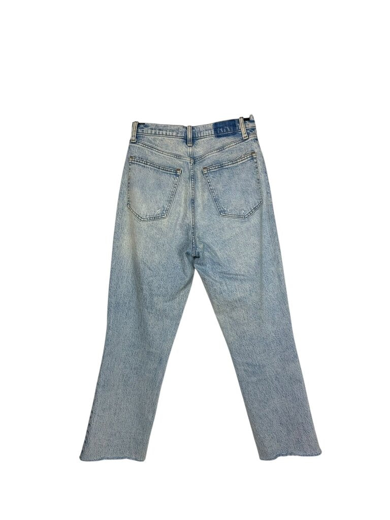 A&F HIGH RISE 90'S STRAIGHT JEAN
