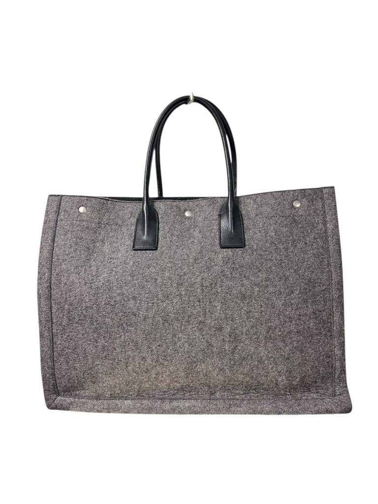 SAINT LAURENT RIVE GAUCHE FELT TOTE
