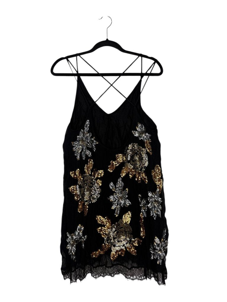 FREE PEOPLE SEQUIN MINI DRESS