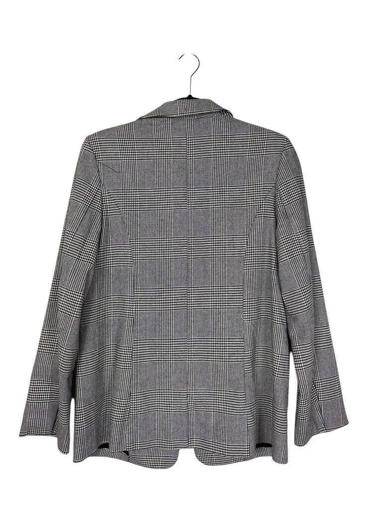 FOREVER 21 PLAID HOUNDSTOOTH BLAZER