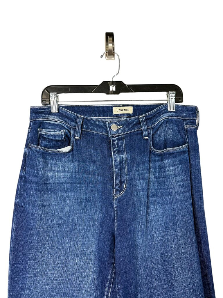 L'AGENCE SELMA HIGH RISE STRAIGHT JEAN