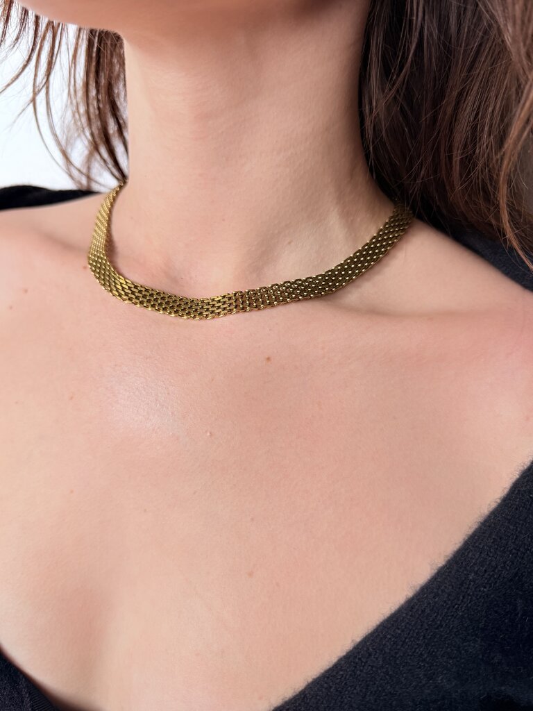 MESH CHAIN 8MM NECKLACE