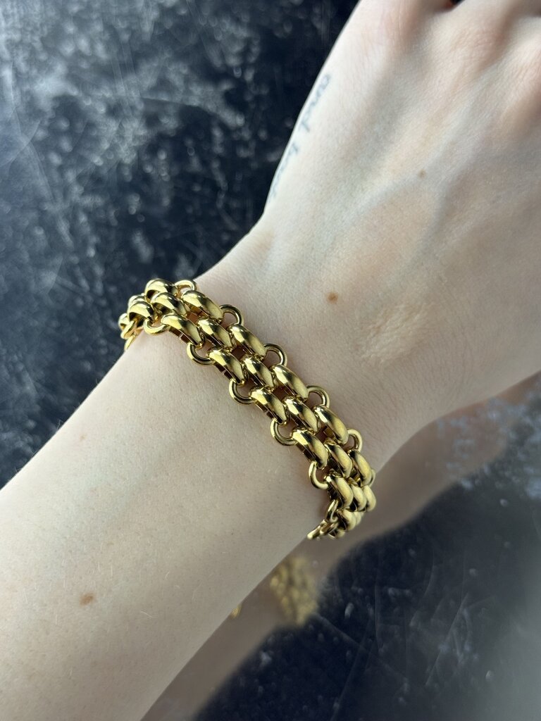 LINK CHAIN ADJUSTABLE BRACELET