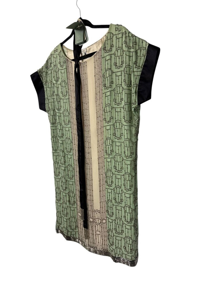 HOSS INTROPIA SILK BEADED DRESS
