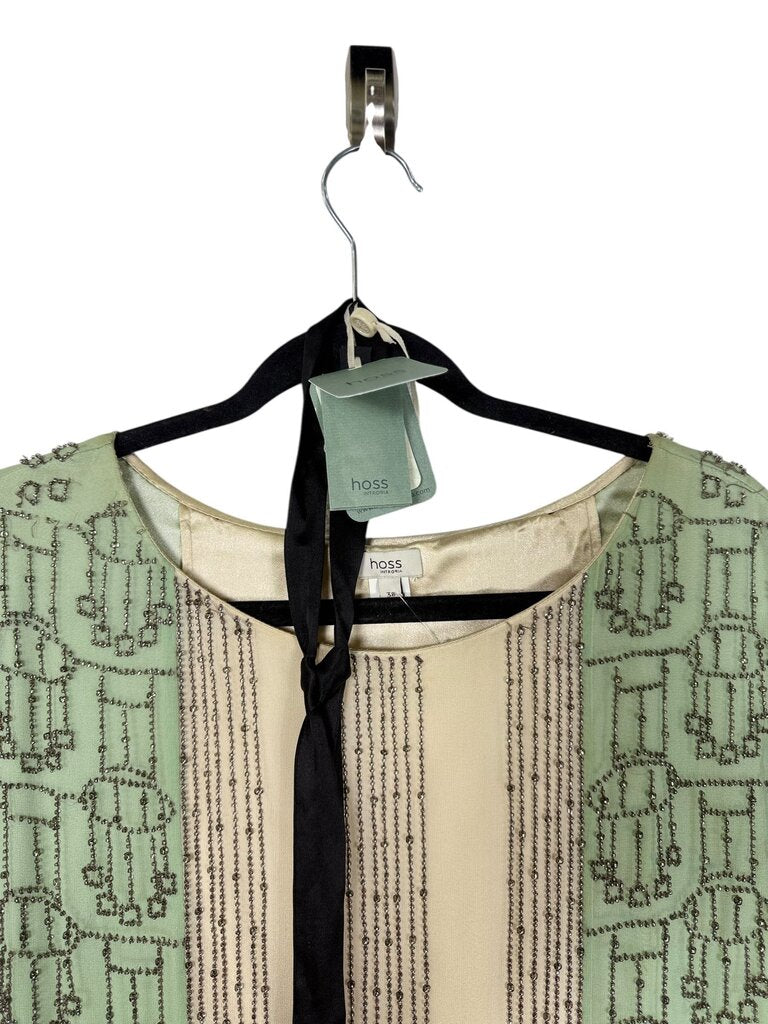 HOSS INTROPIA SILK BEADED DRESS