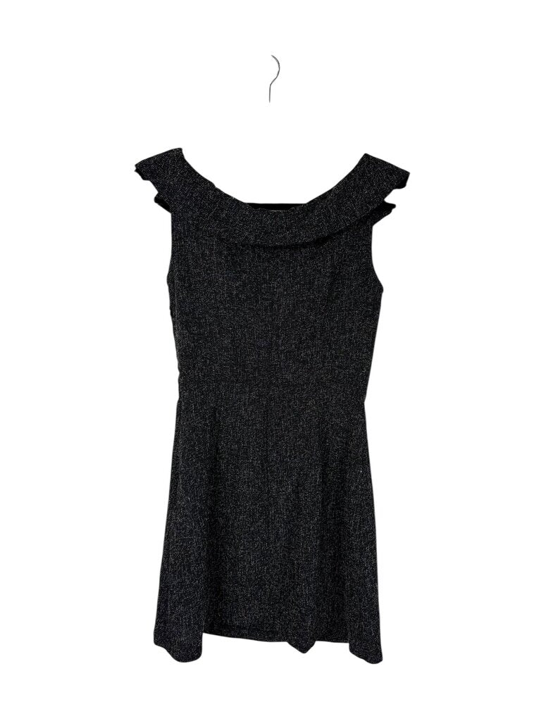 MIU MIU BUTTON TWEED DRESS