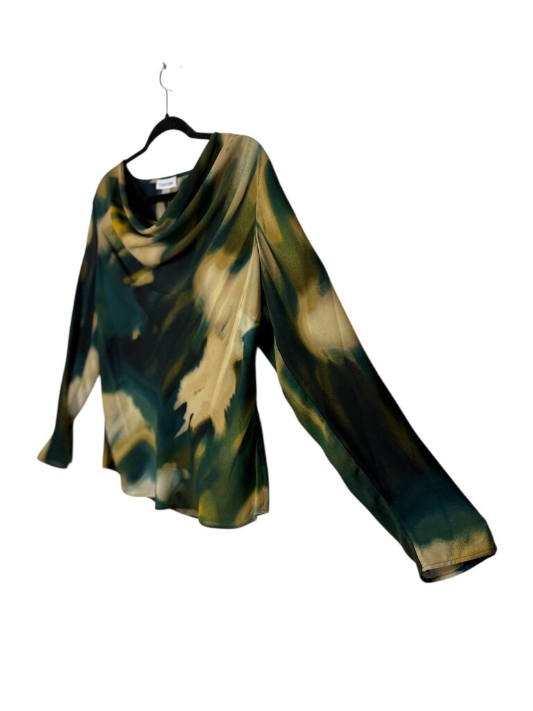 Calvin Klein watercolor print blouse