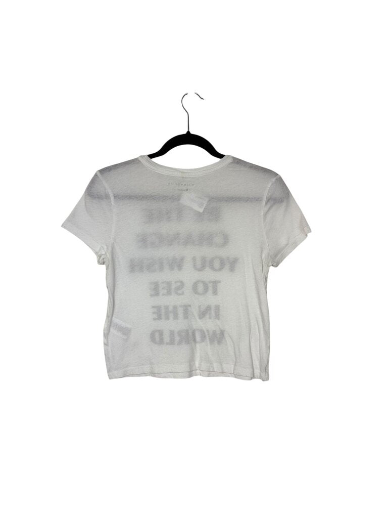 Alice + Olivia "Be the Change" tee