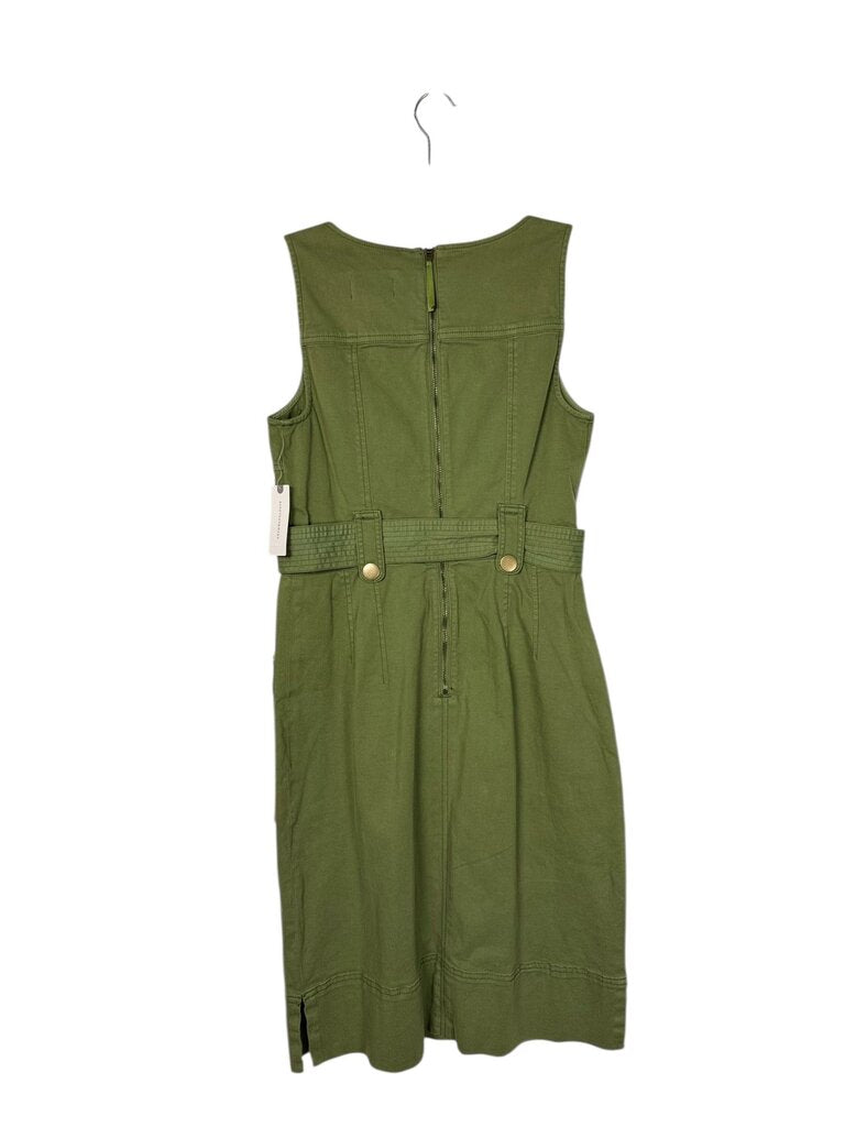 Maeve belted military dress