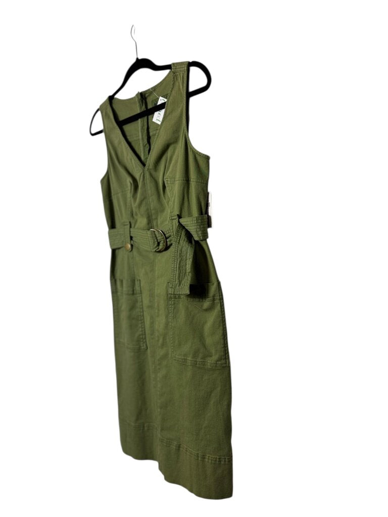 Maeve belted military dress