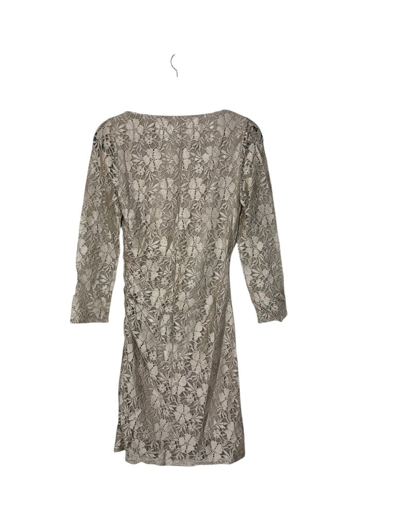 REISS lace print dress