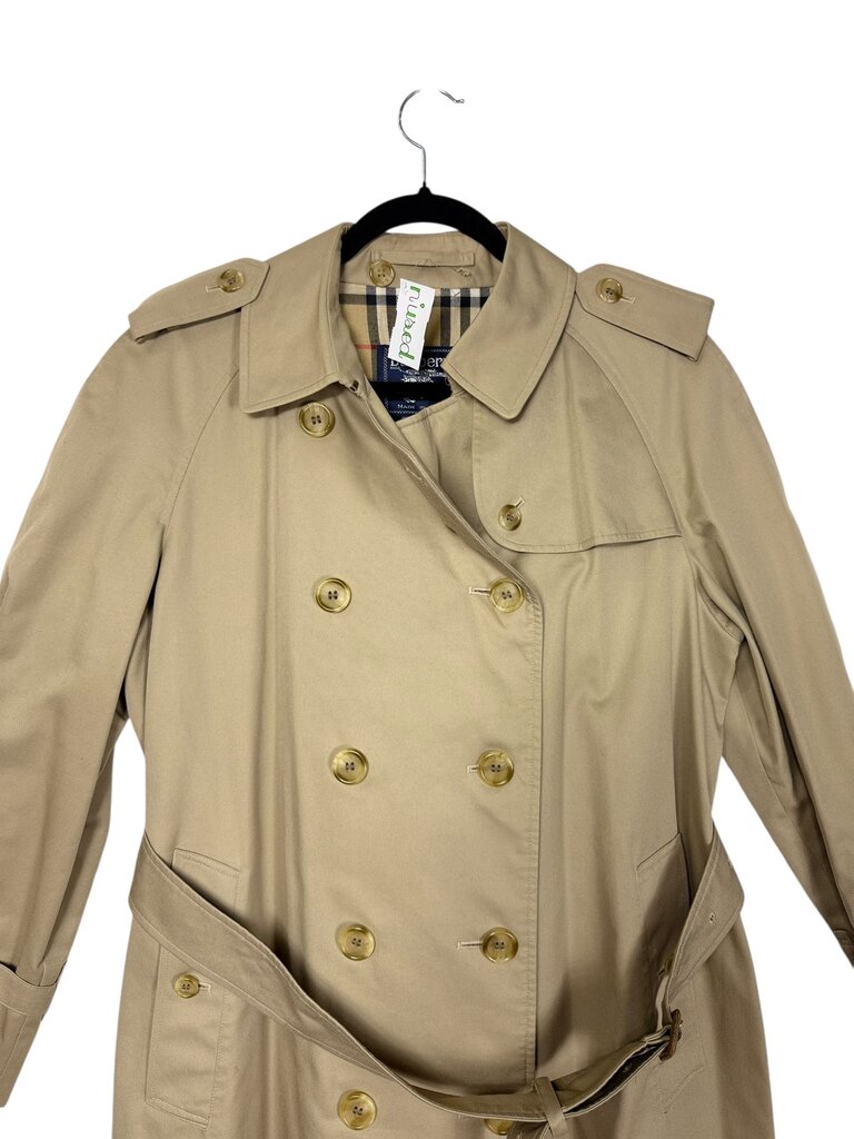 Burberry belted trench coat