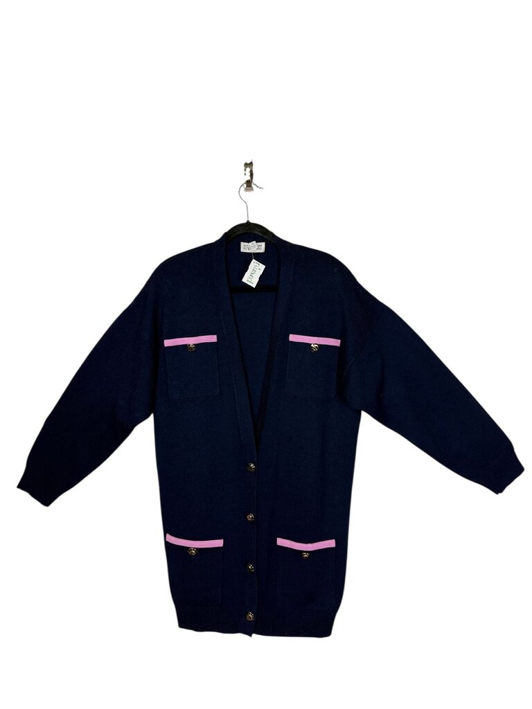St. John long button cardigan