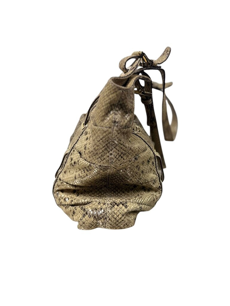 MICHAEL KORS SNAKESKIN PATTERN BAG