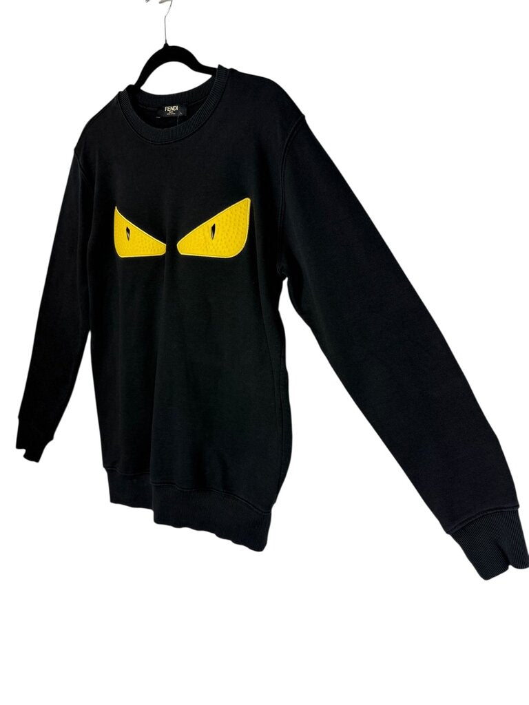 FENDI ブラック モンスター ニット セーター 36 セーター ウール ブラック | Fendi