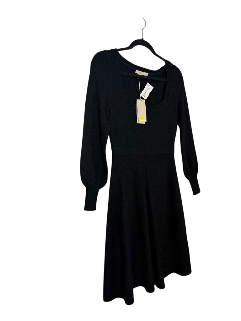 BODEN KNIT PUFF SLEEVE DRESS