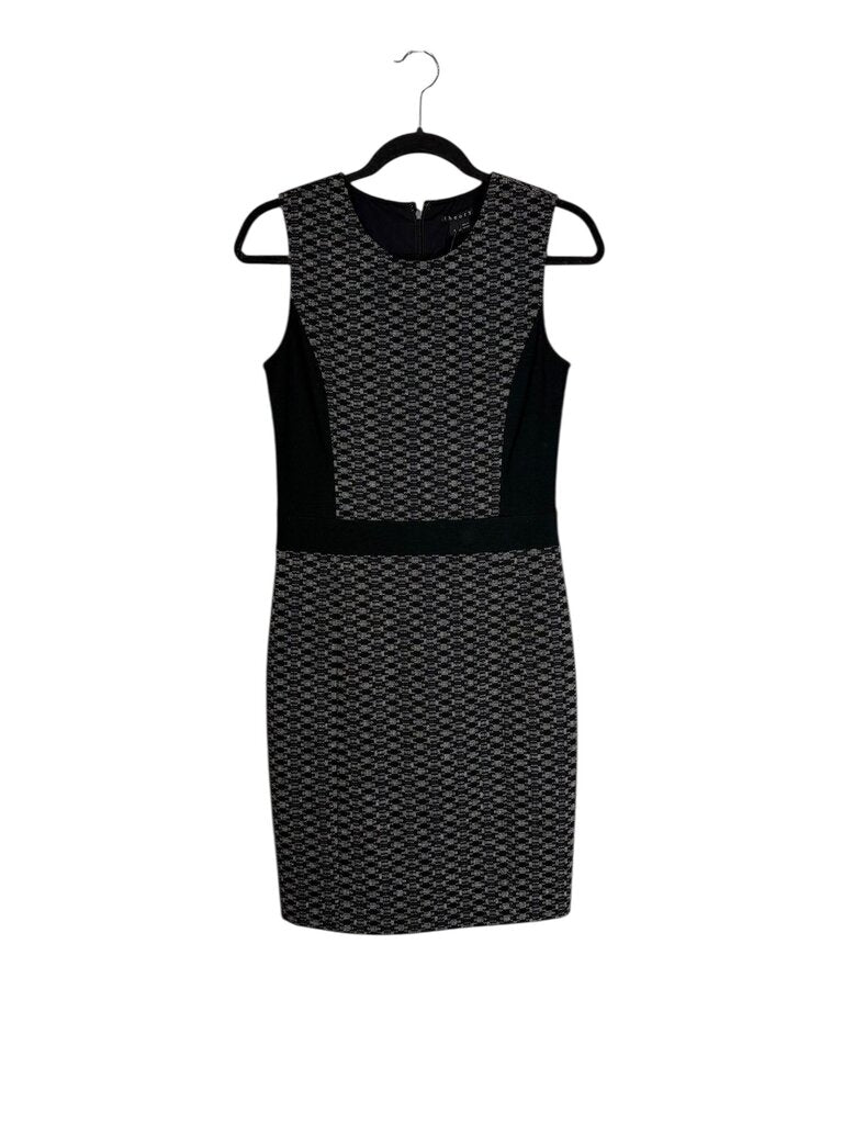 THEORY MODERN HOUNDSTOOTH SHEATH