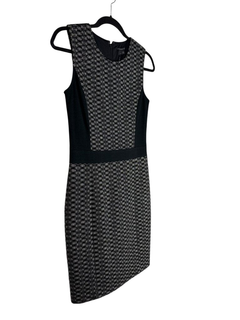 THEORY MODERN HOUNDSTOOTH SHEATH