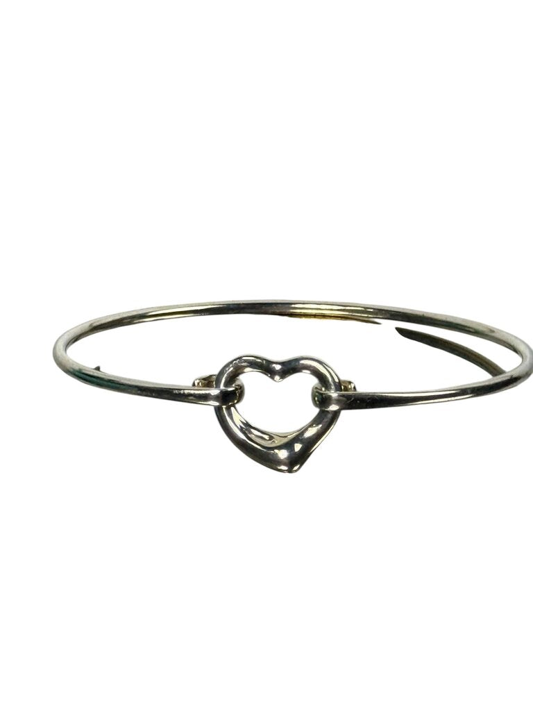 TIFFANY & CO ELSA PERETTI OPEN HEART BANGLE