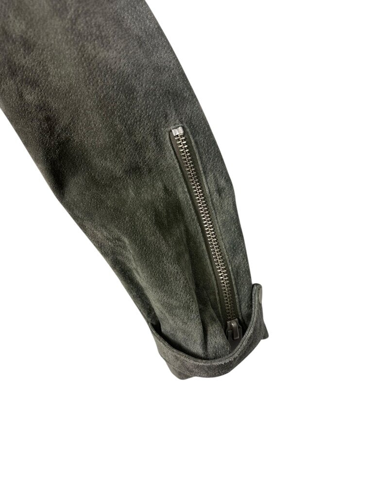 MARC NEW YORK MOTO LEATHER SUADE JACKET