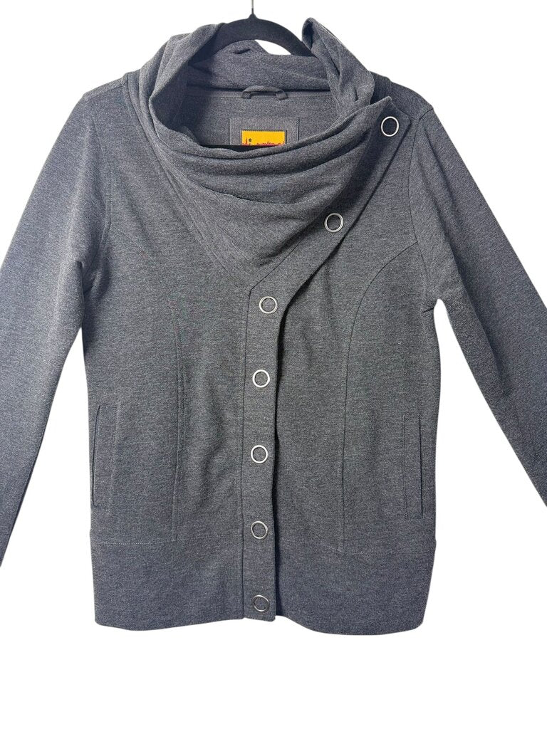 BROOKLYN INDUSTRIES ASYM SNAP JACKET
