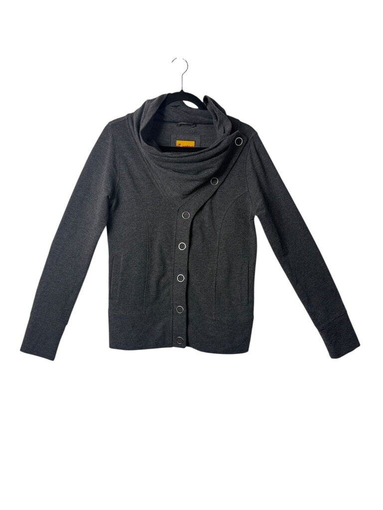 BROOKLYN INDUSTRIES ASYM SNAP JACKET