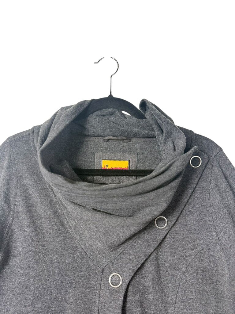 BROOKLYN INDUSTRIES ASYM SNAP JACKET