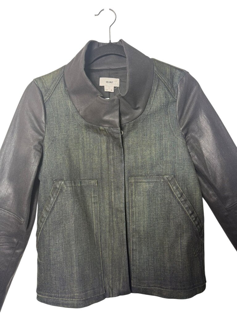 HELMUT DENIM MOTO JACKET