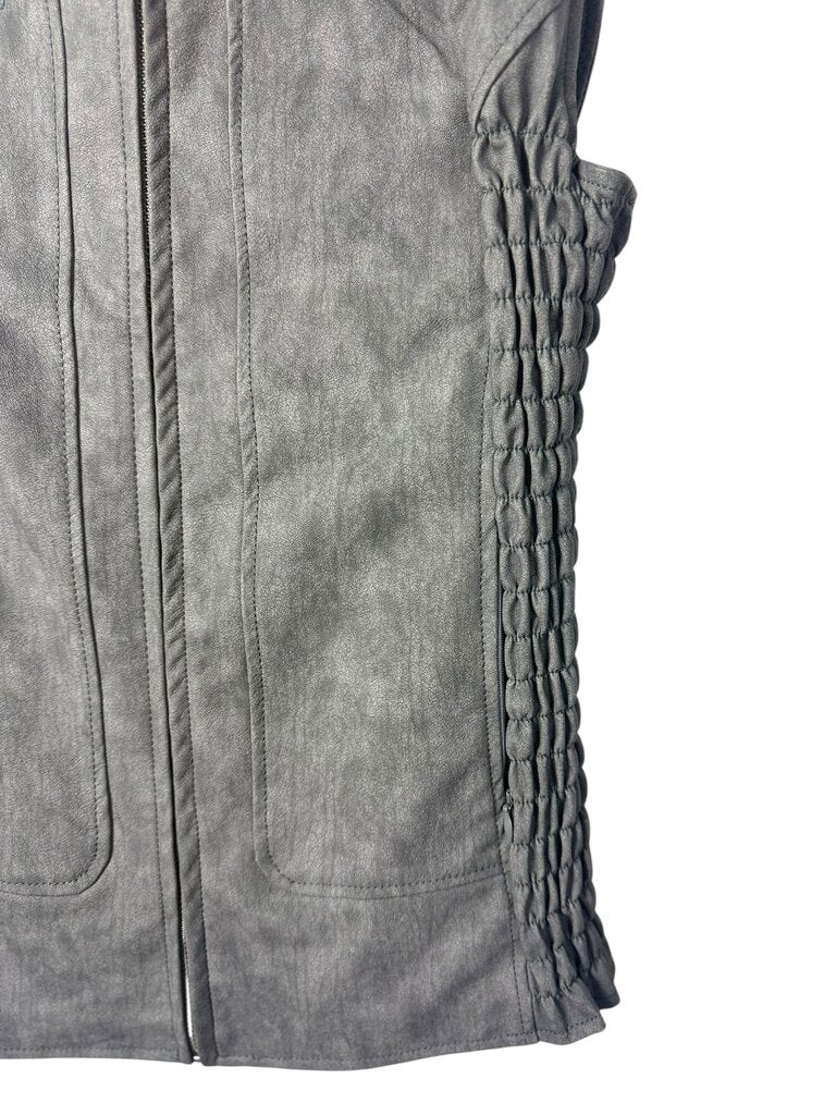 MONTANACO VEGAN LEATHER VEST