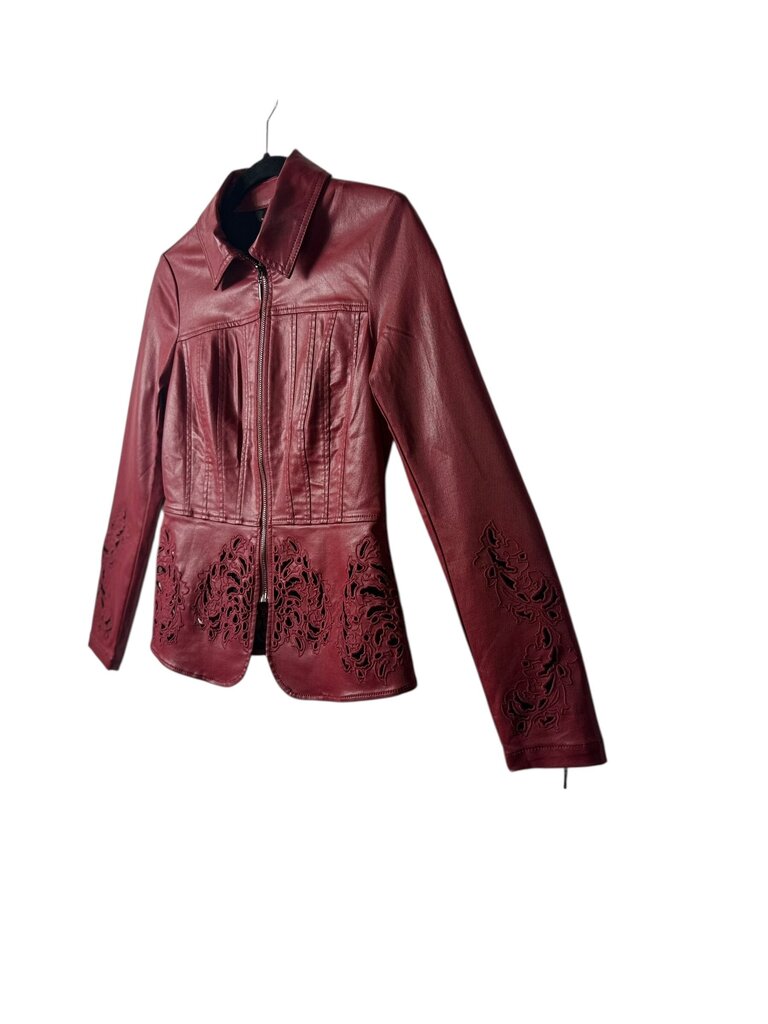 WHBM CUTOUT MOTO JACKET