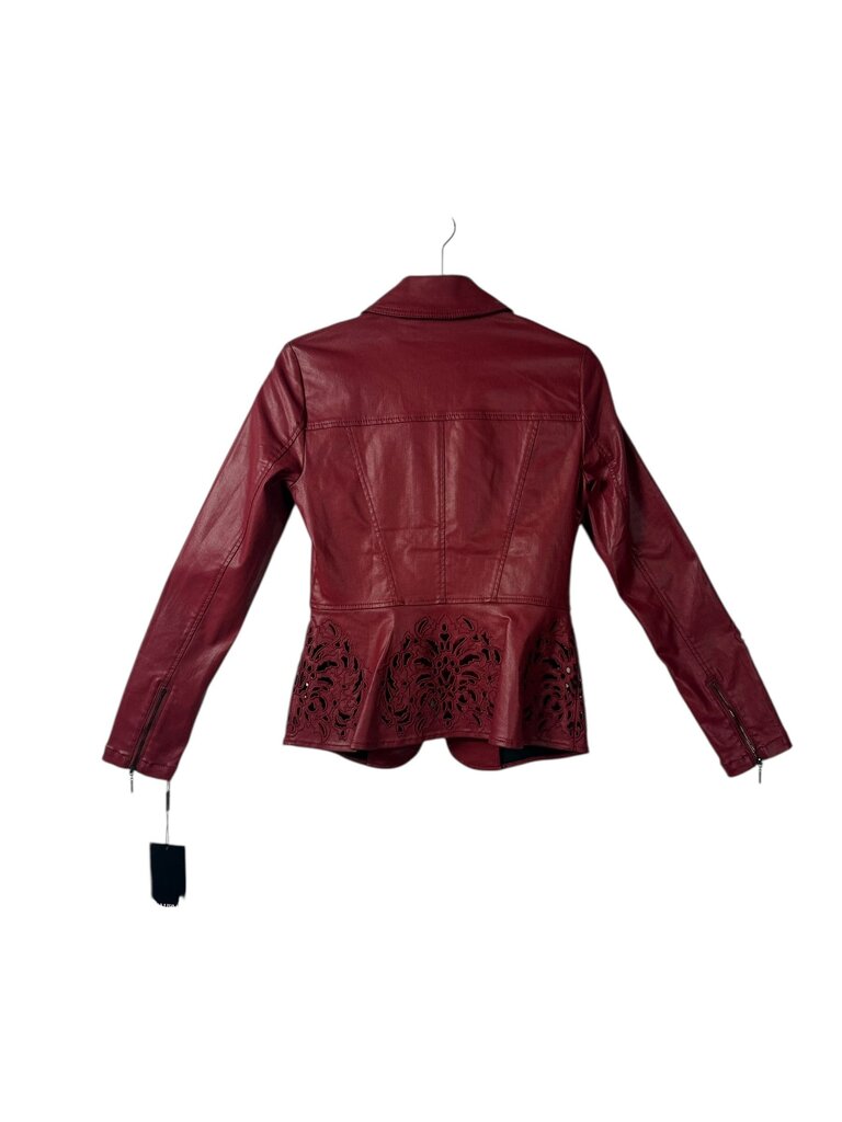 WHBM CUTOUT MOTO JACKET