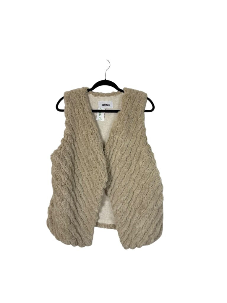 BB DAKOTA FAUX FUR VEST