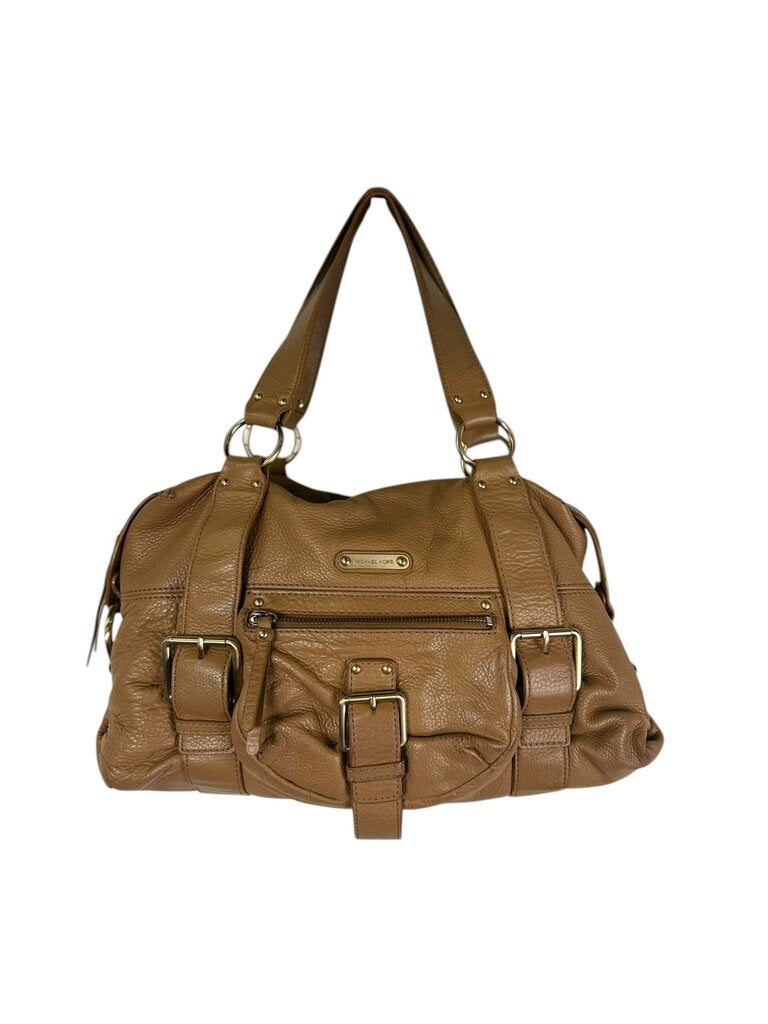 MICHAEL KORS LEATHER SHOULDER BAG