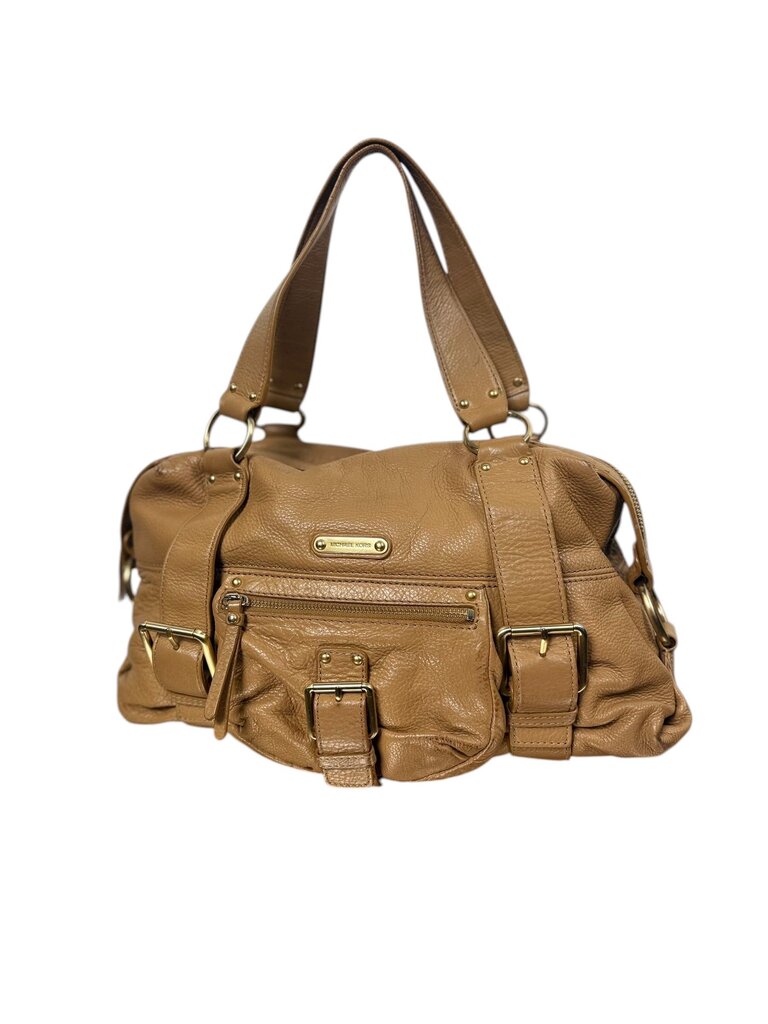 MICHAEL KORS LEATHER SHOULDER BAG