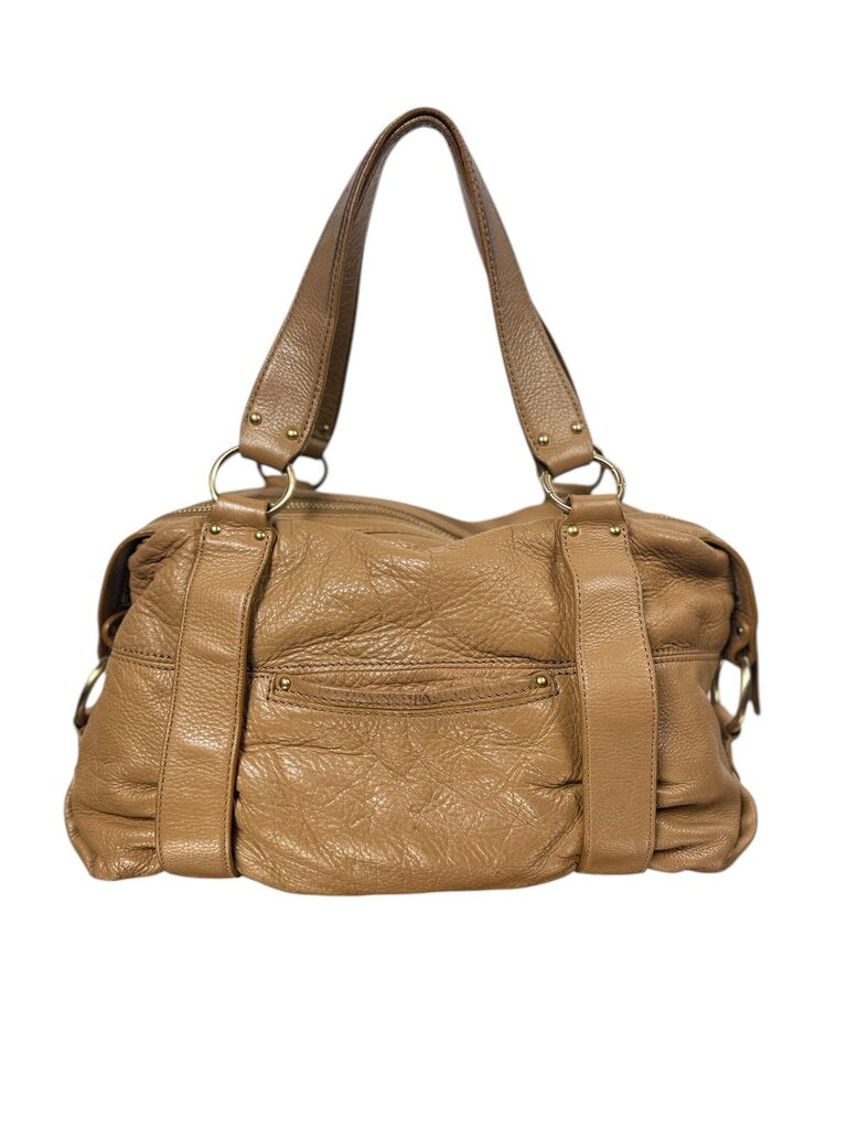 MICHAEL KORS LEATHER SHOULDER BAG