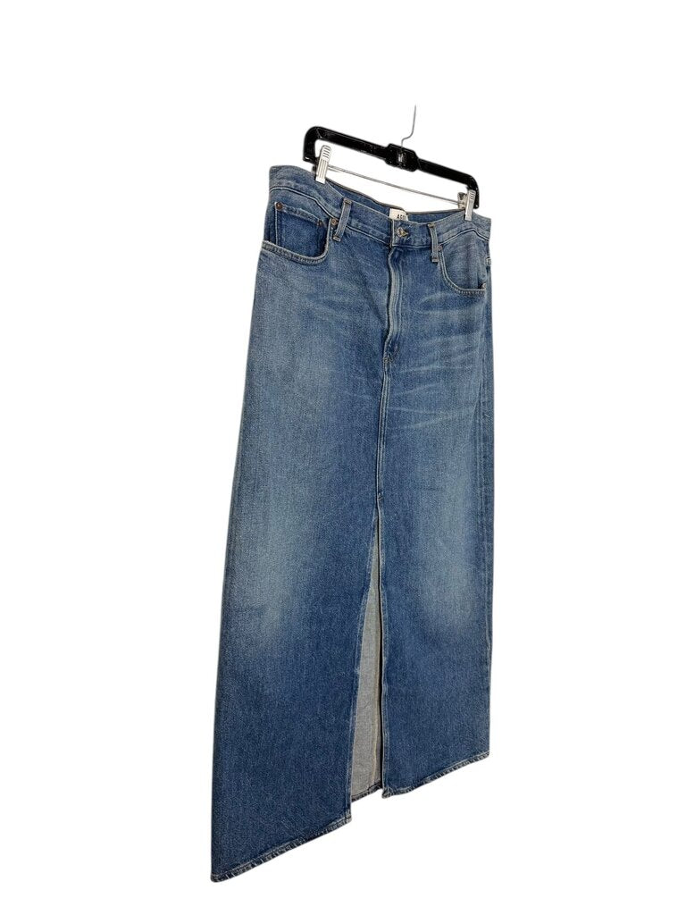AGOLDE MIDI SKIRT WITH SLIT
