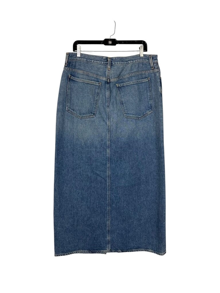 AGOLDE MIDI SKIRT WITH SLIT