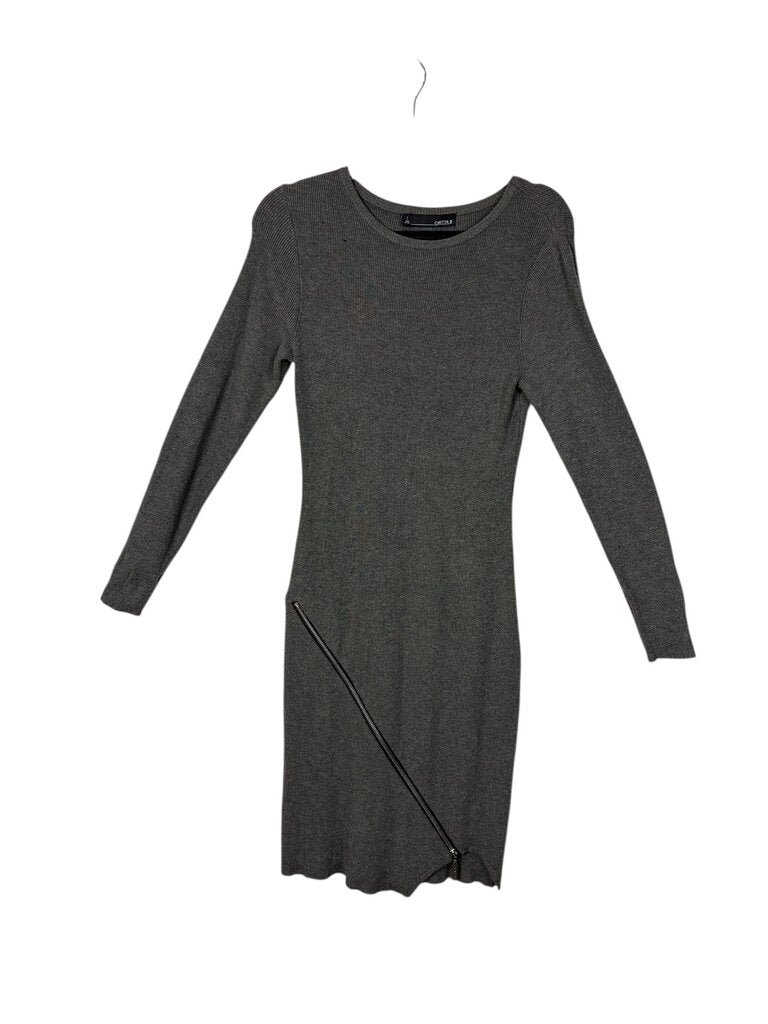 CHETTA B SWEATER DRESS WITH ZIPPER