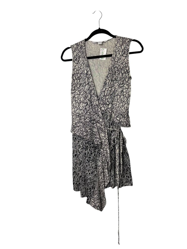 DIANE VON FURSTENBERG MILILANI SCRIBBLE DRESS