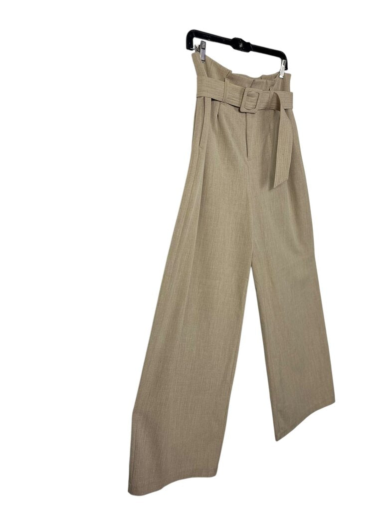 NINE WEST WIDE LEG BELTED TROUSER